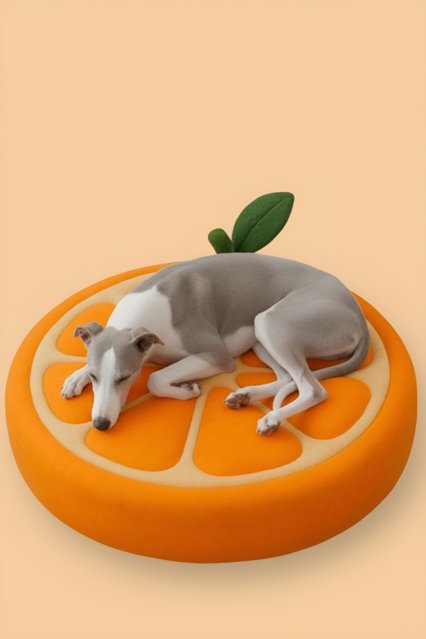 WHISPET Citrus Slice Pet Bed